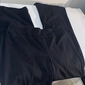 Elastic waist band work pants